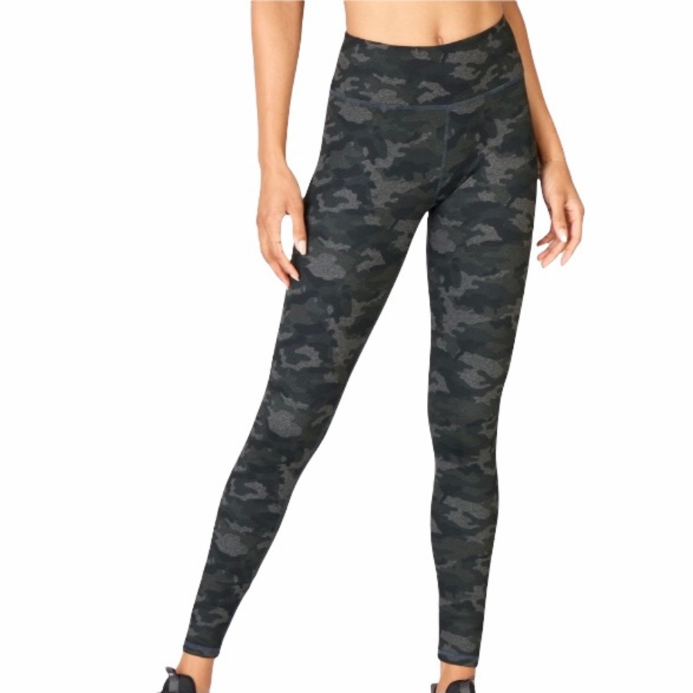 Fabletics Mid-Rise Camo Printed Powerhold Leggings - image 1